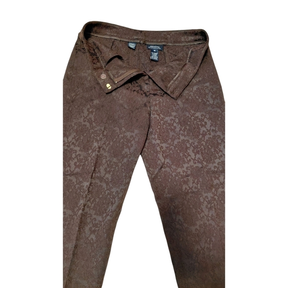 Jones New York Brown Patterned Trousers - Picture 4 of 8